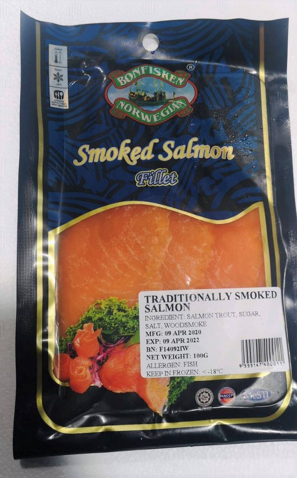 Traditionally Smoked Salmon 1080x1736 1 I FRESHEST MARKETING SDN BHD Smoked Salmon 100gm iFresh2u! Online Seafood Delivery From Sekinchan to your Doorstep. We supply complete range of local seafood, meat, chicken, vegetables, fruits and many more.